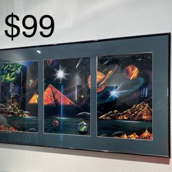 Awesome Art- Professionally Framed.  $99 Now $79