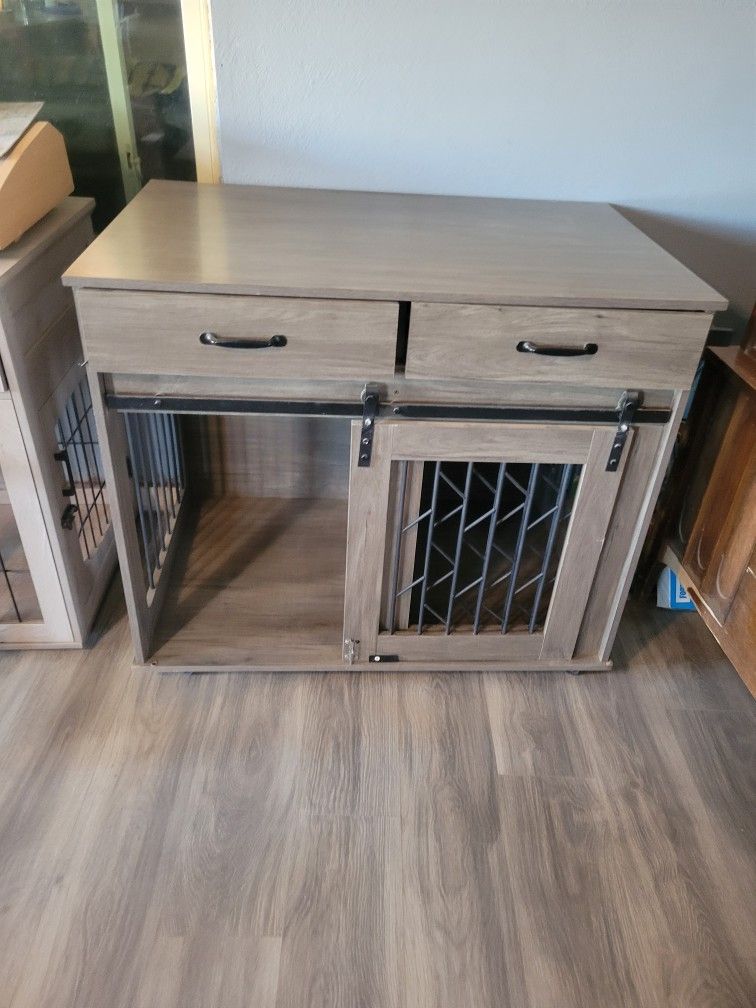 Dog Crate End Table
