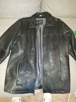 Real leather jacket