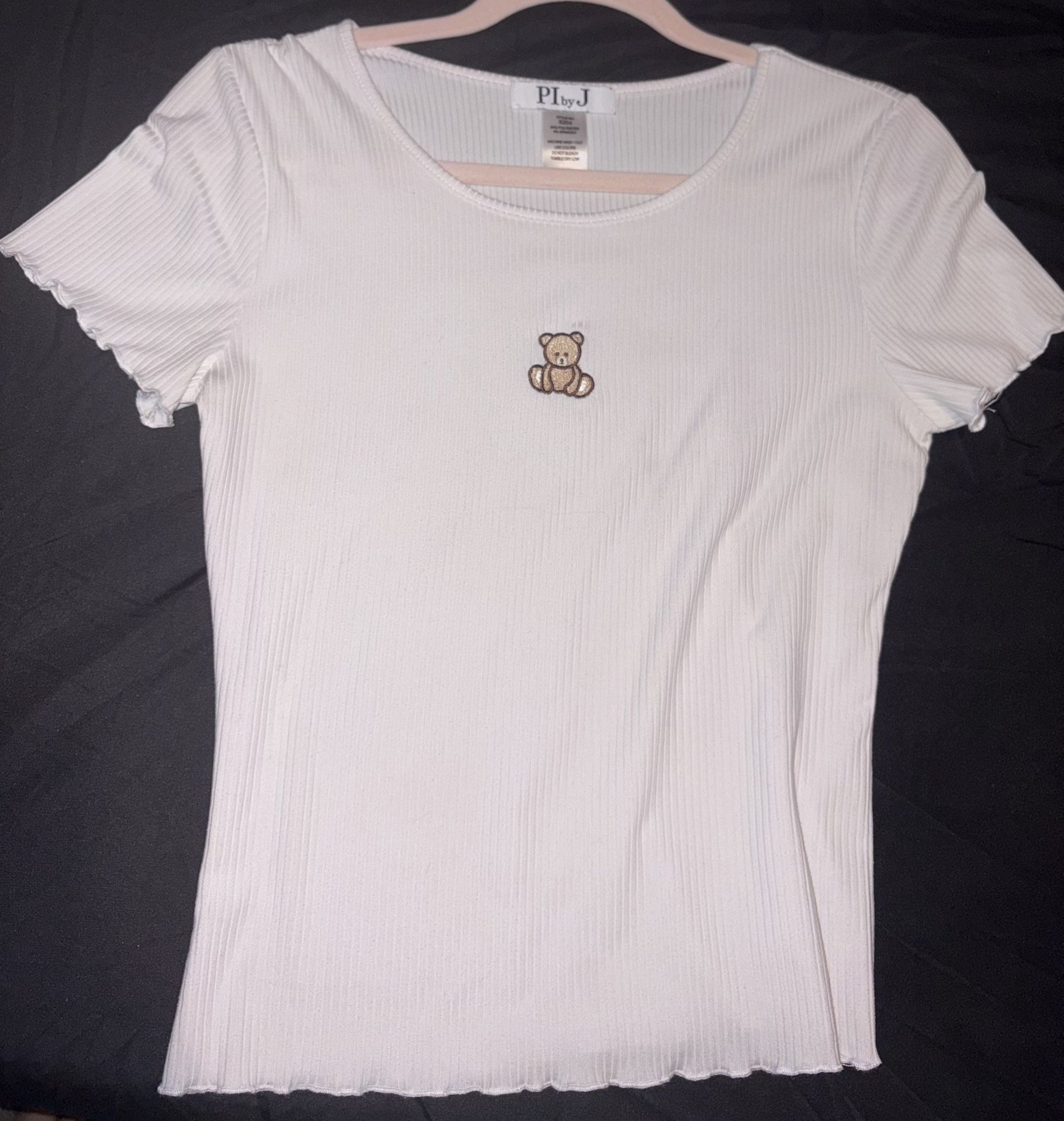 PI by j , Ribbed Top, Size L