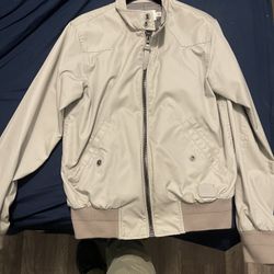 Coach men’s Cuffed Zip Up Bomber Size: Small