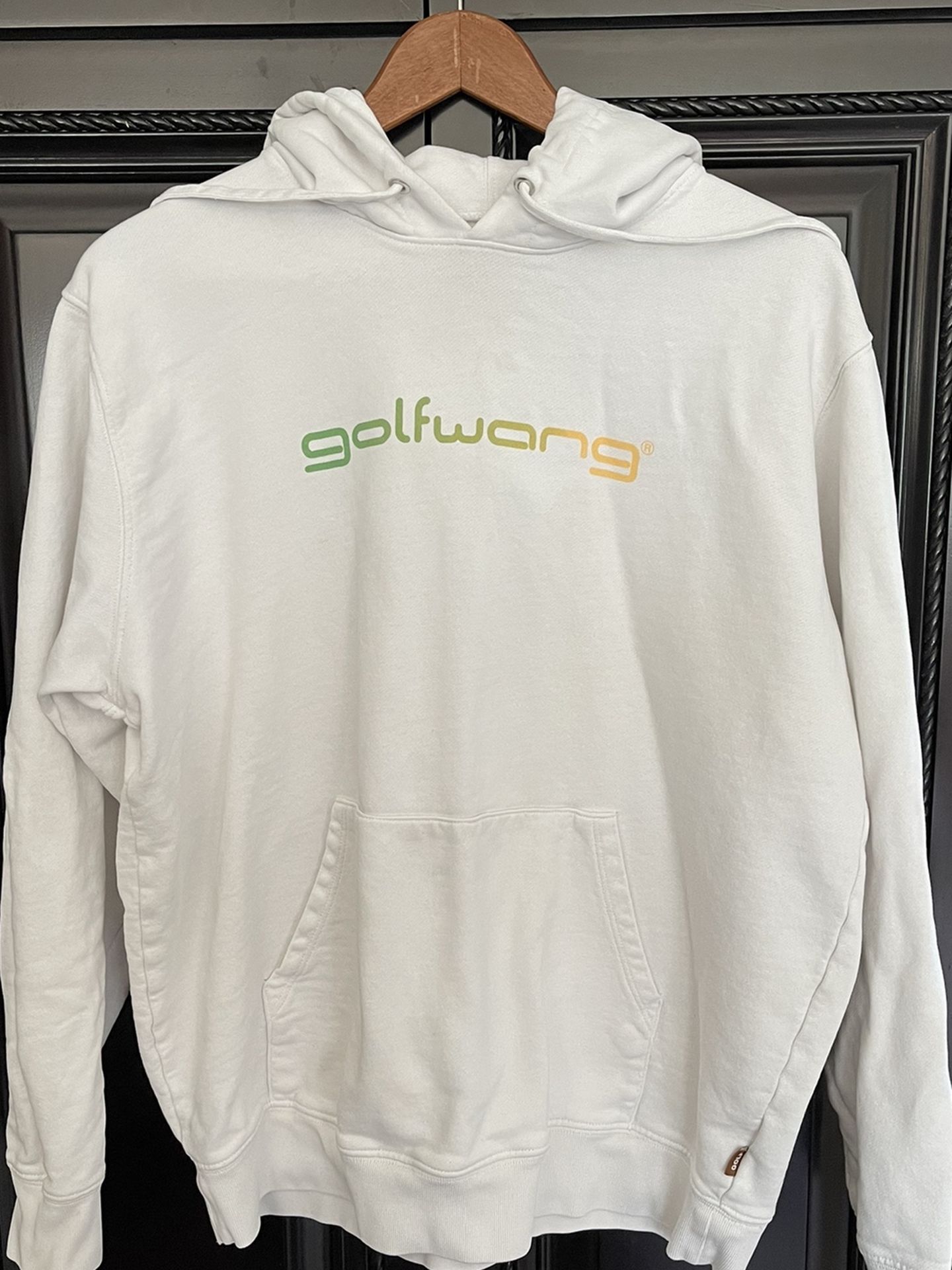 GOLFWANG HOODIE (by Tyler, The Creator). Purchased At Golf Store On FAIRFAX Ave. In Los Angeles In 2019. See Description Below.
