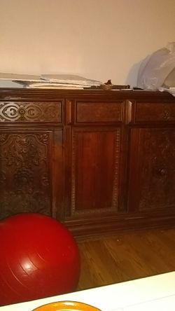 Wooden antique furniture