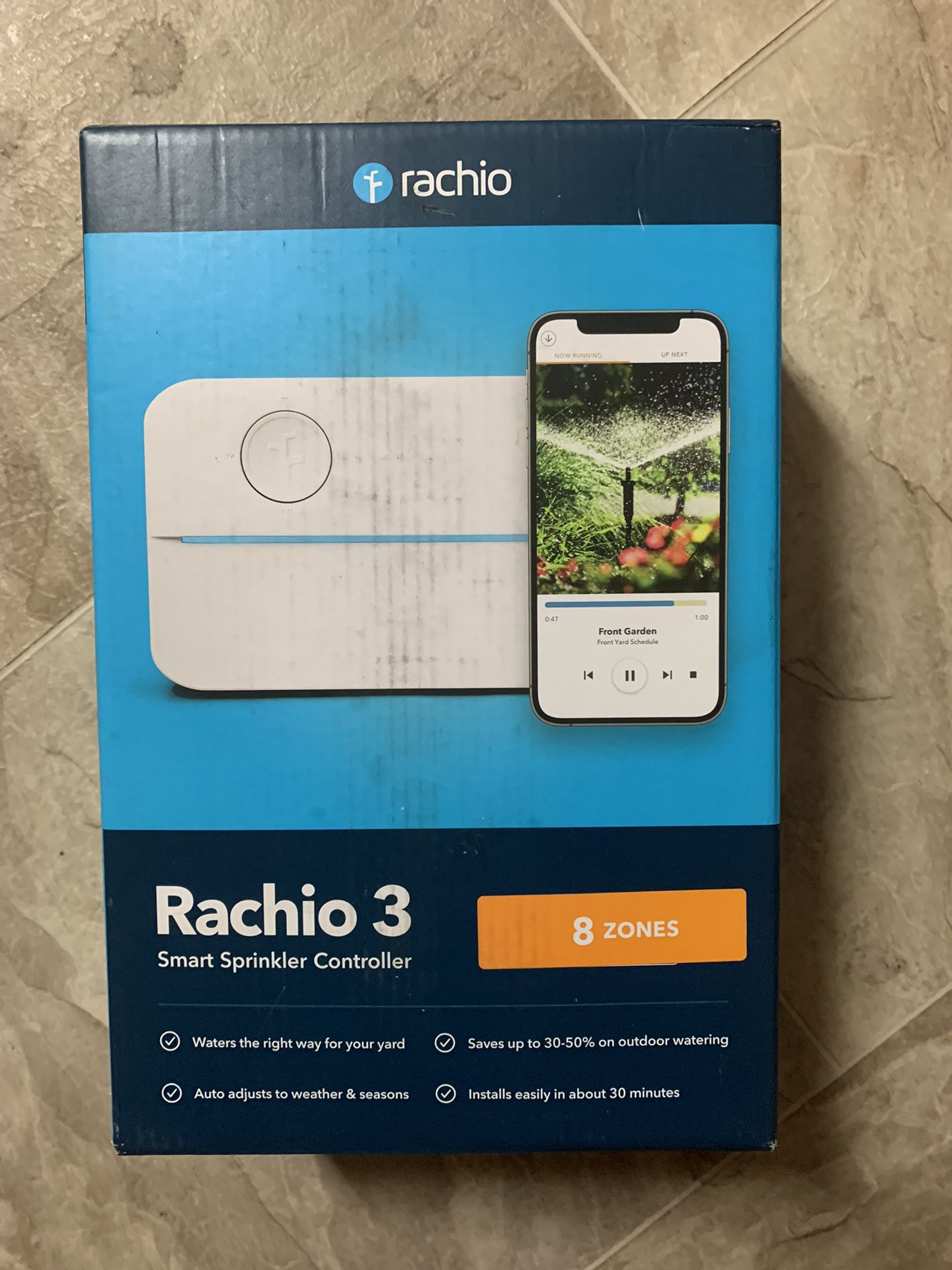 Rachio 3 8 Zone Smart Sprinkler Controller NEW