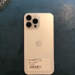 iPhone 13 Pro Max 256 GB White Unlocked 