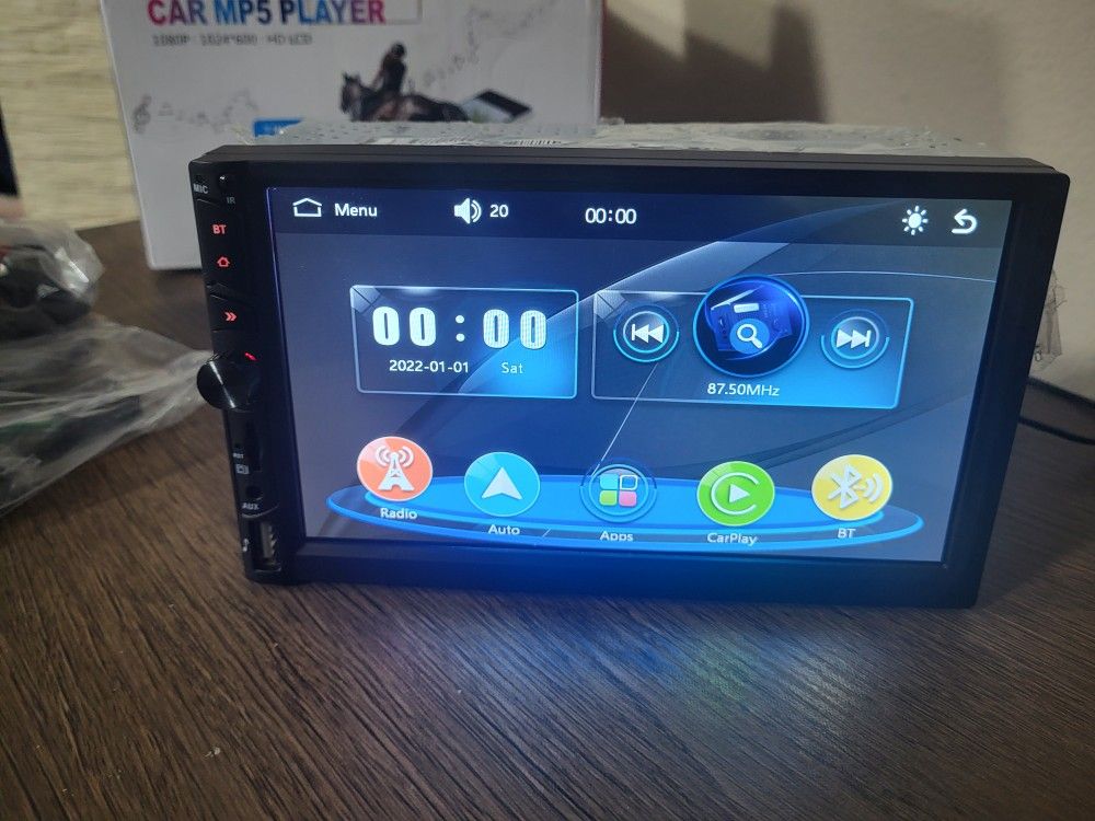 Touchsceen Car Stereo, Double Din, Carplay Android Auto