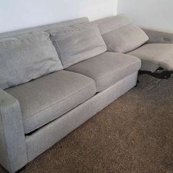 Pull Out Couch With Recliner- $550 OBO