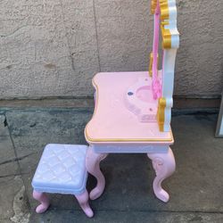 Princess Vanity With  Chair Toy