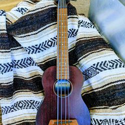 Kala U- BASS RUMBL-FS Mahogany (Ukulele sized Acoustic Bass Guitar)