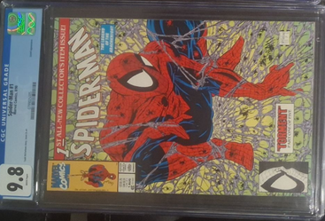“Spider-Man #1 CGC 9.8 McFarlane Torment Part 1”