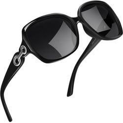 Sunglasses Womens Oversized Polarized Sunglasses - Trendy  display picture 3