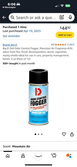 12 pack deodorizing foggers