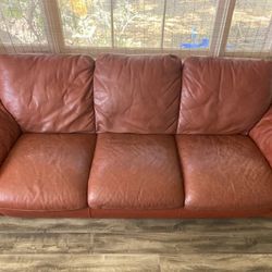 Leather Couch