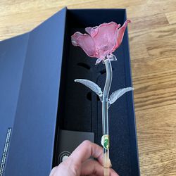 Waterford Crystal Rose Like New