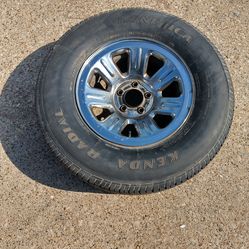 Ford ranger explorer spare rim with tire size 15