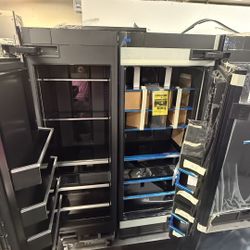 Luxury 54” Panel Ready Side-by-Side Built-In Refrigerator With Walter Inside – 30” Fridge + 24” Freezer