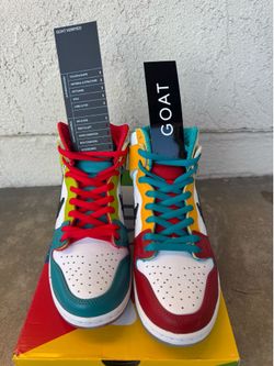 New Nike froSkate x Dunk SB High Cash Or Bitcoin Only All Love No Hate Sz10