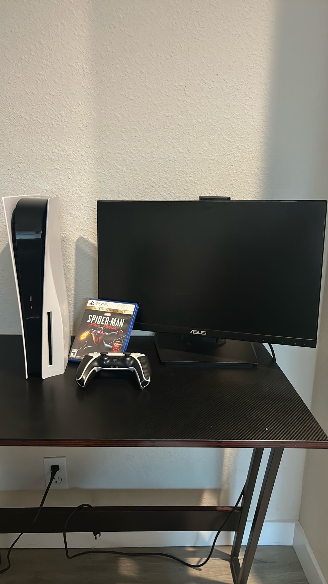 PS5 + ASUS MONITOR