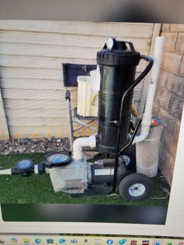 Portable Pool Pump/Filter