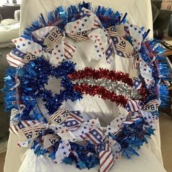 18” Patriotic Wreath