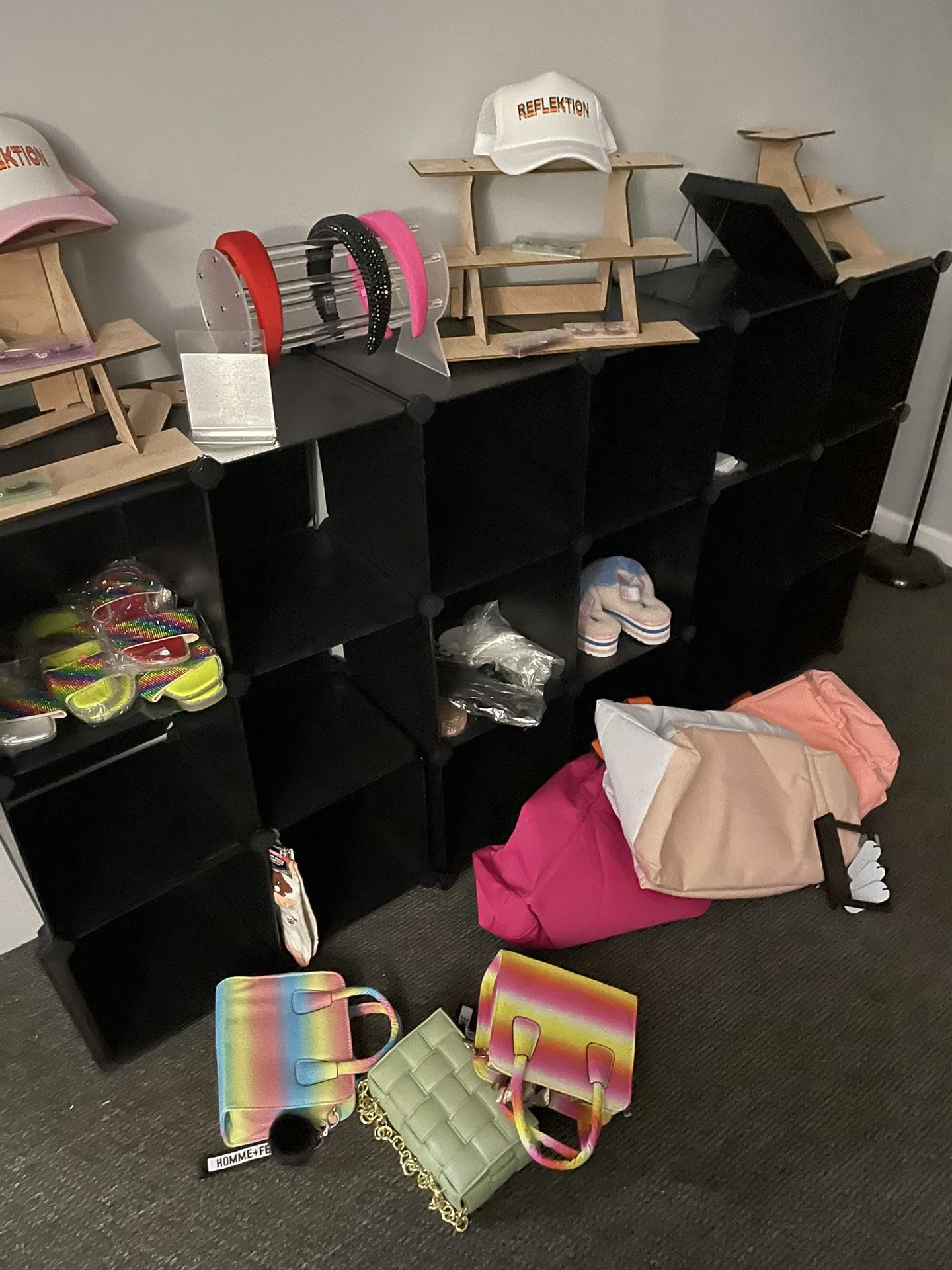 STORAGE SHELVES