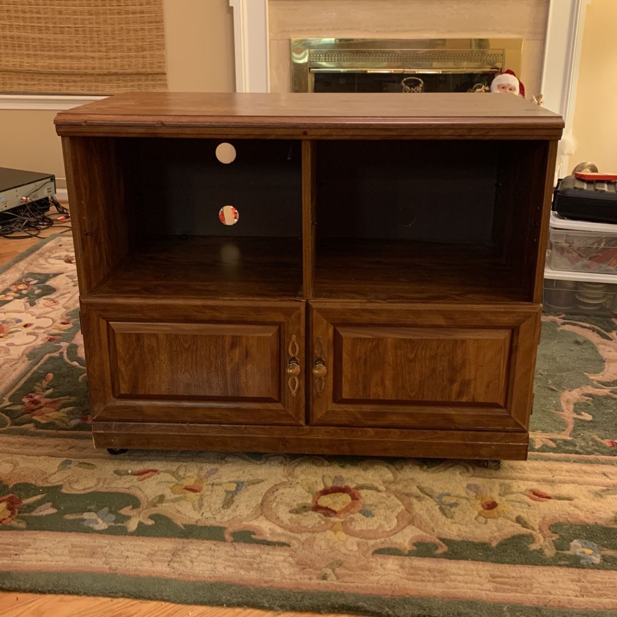 Medium Size TV/Entertainment Cabinet With Slide Out Tray