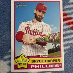 2025 Topps Heritage Baseball Philadelphia Phillies Lot