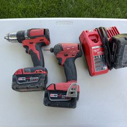Milwaukee Impact and Drill 