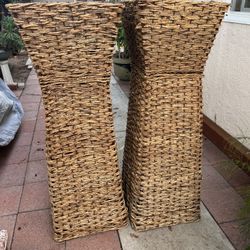 Floral/Plant Standing Vases (set of 2)