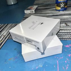 (2) Pairs of Brand new Apple AirPods 2nd generation 