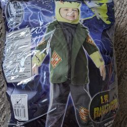 Little Frankenstein Toddler Costume (Size 2-4)