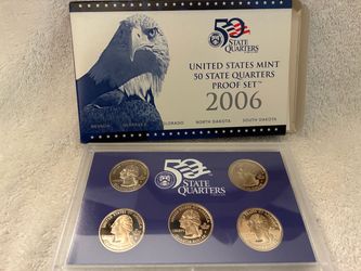 2006 US Mint 50 State Quarters Proof Set