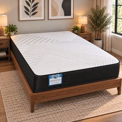 🔥 Brand New 10” Queen Size Mattress – Factory Direct – Same Day Pickup & Delivery Available