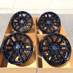 17” Chevy Colorado OEM Wheels Gloss Black