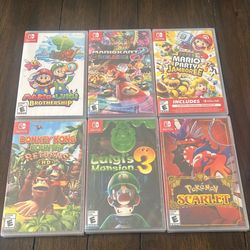 Nintendo Switch Games, Brand New. Still In The Wrapper. $45 Each