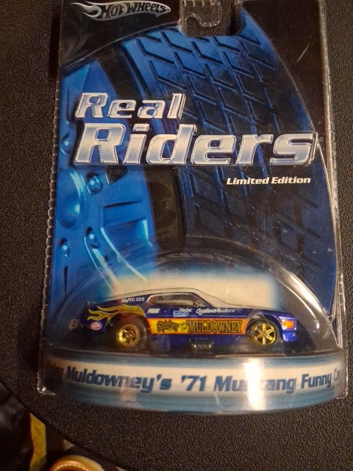 Hot Wheels Real Riders Shirley Muldowneys 71 Mustang Funny Car