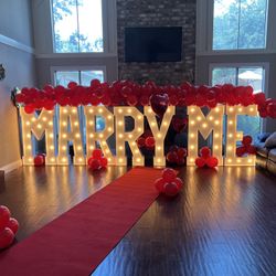 Proposal Marquee Letters 