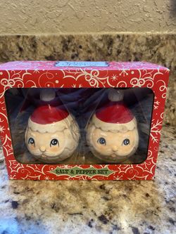 Johanna Parker Santa Face Salt & Pepper Set