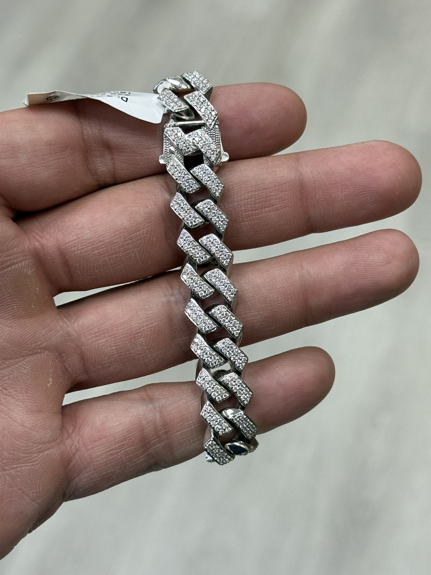 Iced Out  Cuban Link Bracelet 