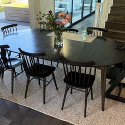 Room And Board Extendable Dining Table 