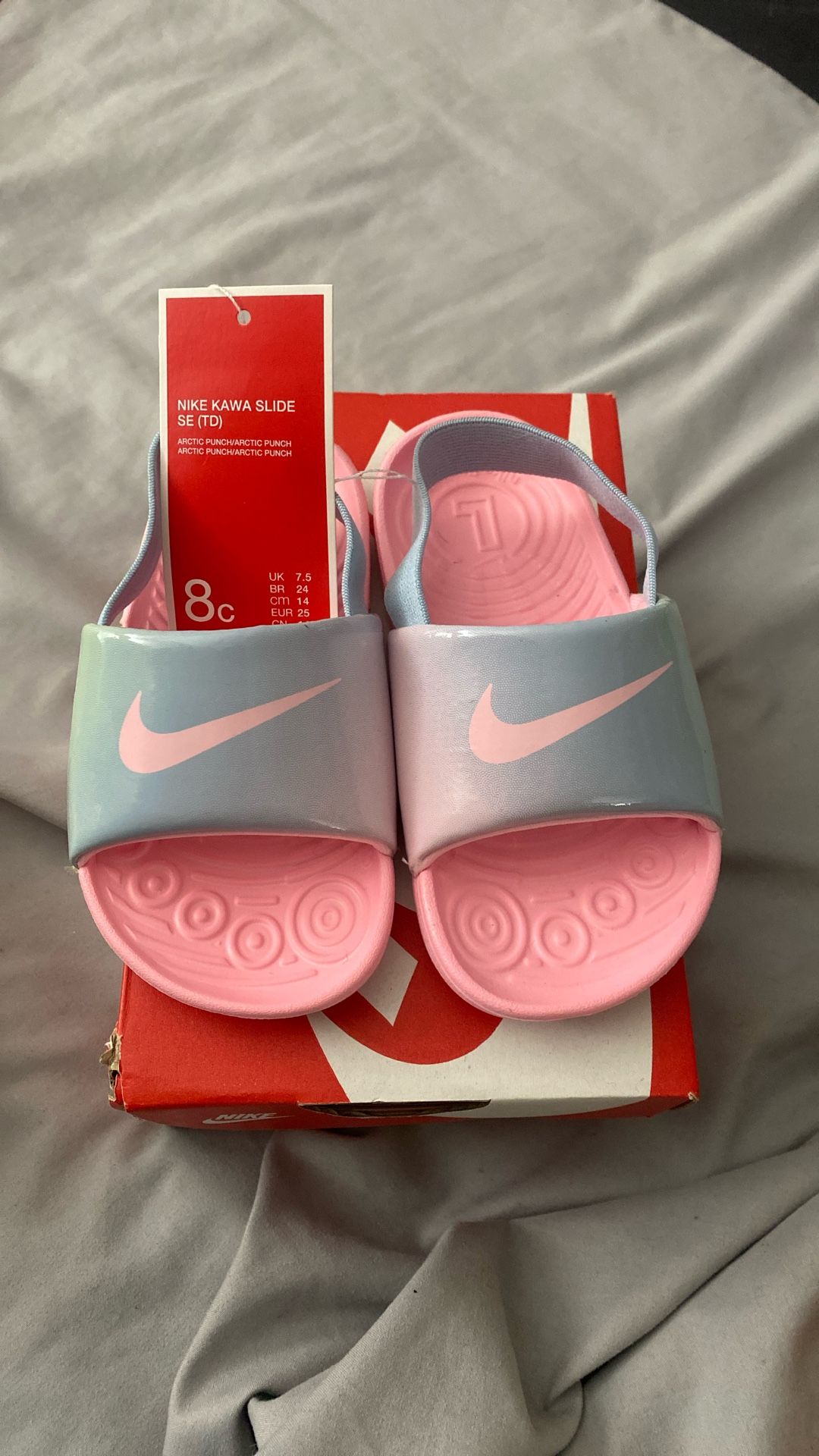 Size 8c (toddler) Nike Slides