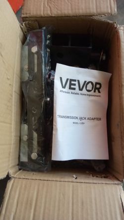 Transmission jack adapter heavy duty 1100 lbs max load