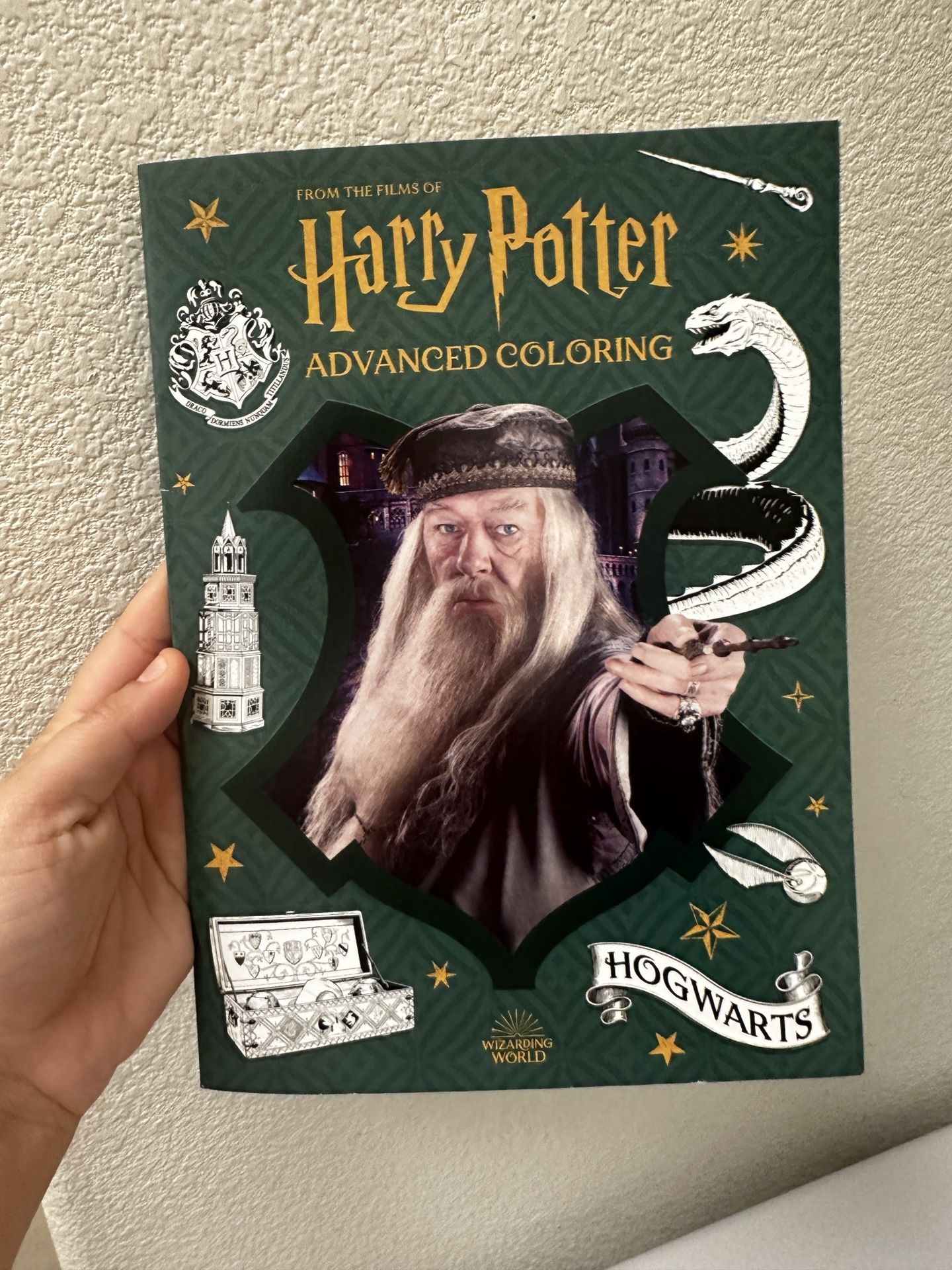 Harry Potter Advanced Coloring Book RARE!!!