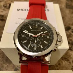 Brand New Michael Kors Men's Chronograph Stainless Steel Watch