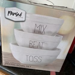 Parini Ceramic Mixing Bowl Set