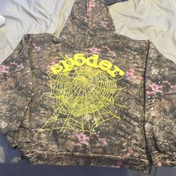 Sp5der Og Web hoodie Real tree 