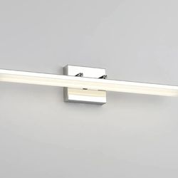 7Degobii 24in LED Bathroom Light Chrome Dimmable Rotates New