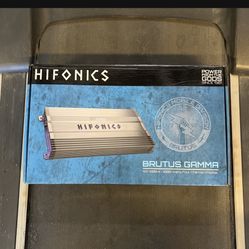 Hifonics Brutus 1000 watts 4 channel amplifier 