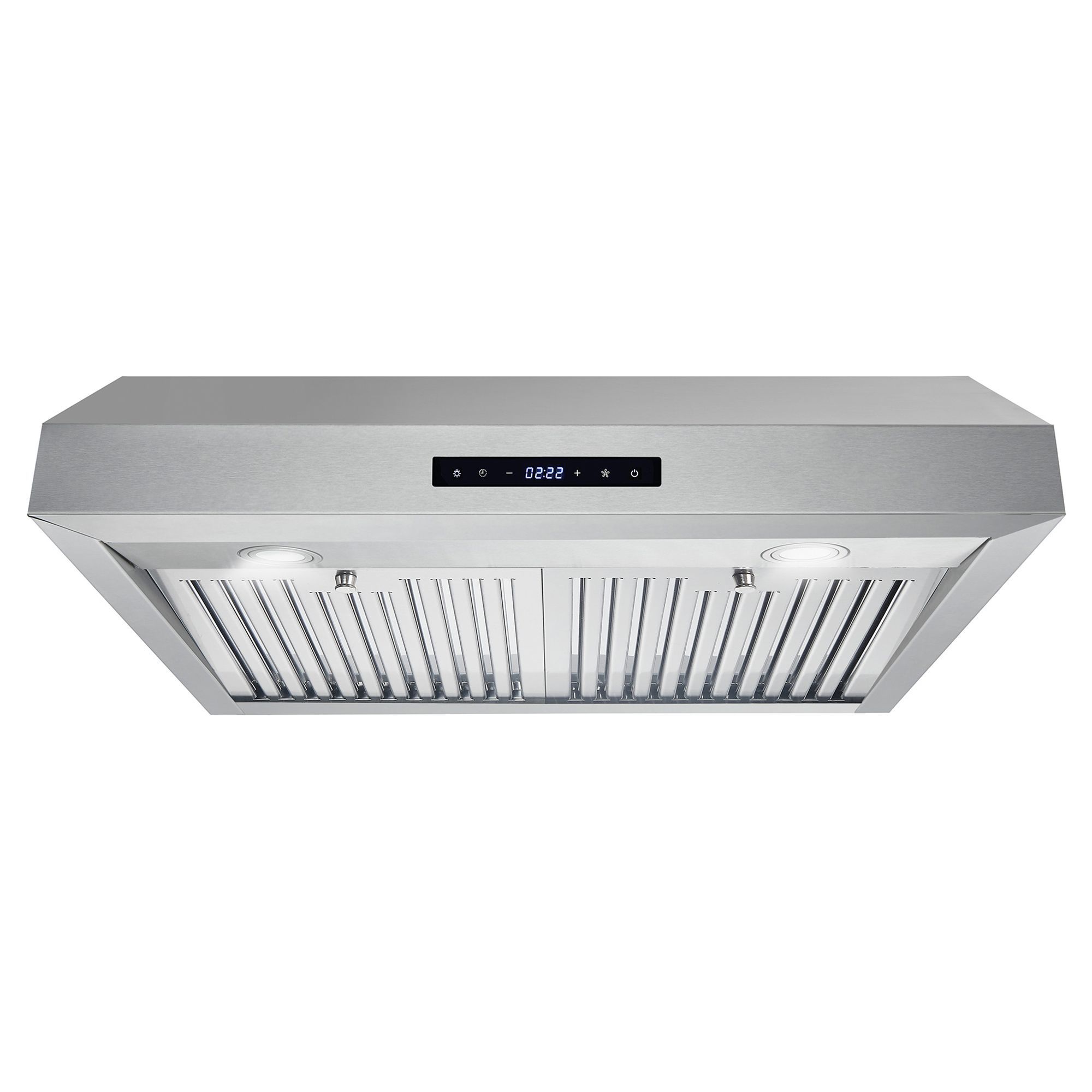 New Open Box 30" Under Cabinet Stainless Steel Range Hood with Digital Touch Controls