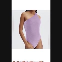 NWT WOMENS XL BODYSUIT VELOUR FABLETICS 